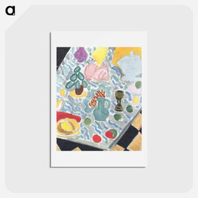 アートポストカード-Still Life with a Marble Table - アンリ マティス Postcard.