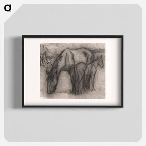 アートポスター-Study for Mare and Foal, Lytchetts, Clayhidon
 - イェール大学アートギャラリー Poster.
