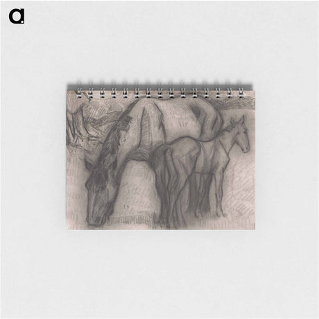 アートメモ帳-Study for Mare and Foal, Lytchetts, Clayhidon
 - イェール大学アートギャラリー Memo.