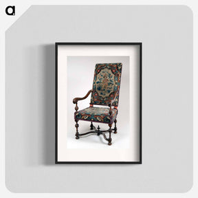 アートポスター-Upholstered Armchair
 - バーンズ・コレクション Poster.