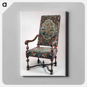 アートパネル-Upholstered Armchair
 - バーンズ・コレクション Canvas.