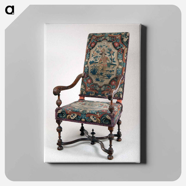 アートパネル-Upholstered Armchair
 - バーンズ・コレクション Canvas.