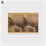アートポストカード-Falls of the Yosemite. Summit of Third Fall
 - エドワード マイブリッジ Postcard.