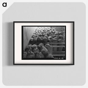 アートポスター-Kimble County Wool Storage
 - ラッセル リー Poster.