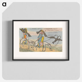 アートポスター-The Imperial Quixote and Generalissimo Sancho's Grand, Joyfull and Triumphant return to Germany after the Conquest of France
 - イェール大学アートギャラリー Poster.