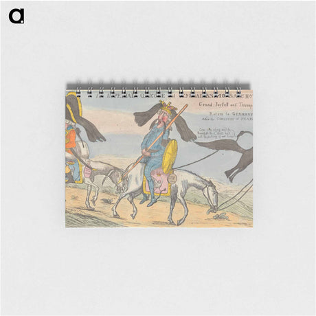 アートメモ帳-The Imperial Quixote and Generalissimo Sancho's Grand, Joyfull and Triumphant return to Germany after the Conquest of France
 - イェール大学アートギャラリー Memo.