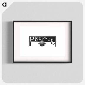 アートポスター-Preface from The World: Round It and Over It
 - 大英図書館 Poster.