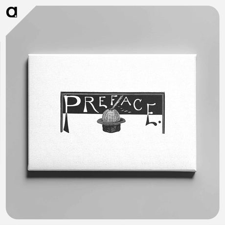 アートパネル-Preface from The World: Round It and Over It
 - 大英図書館 Canvas.