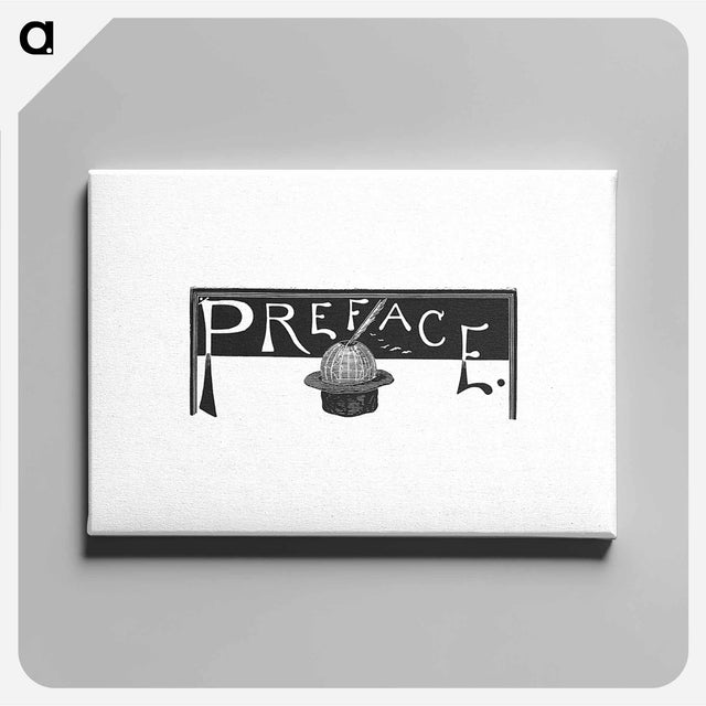 アートパネル-Preface from The World: Round It and Over It
 - 大英図書館 Canvas.