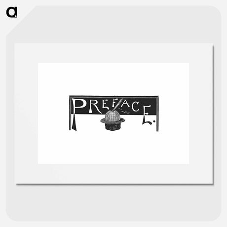 アートポスター-Preface from The World: Round It and Over It
 - 大英図書館 Poster.