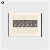 アートポストカード-Bareback Rider
 - エドワード マイブリッジ Postcard.