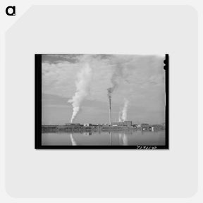 アートポストカード-Sugar Beet Factory, Nyssa
 - ラッセル リー Postcard.