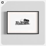 アートポスター-Horse Carriage from Aris-Nine, Or Dream And Reality
 - 大英図書館 Poster.