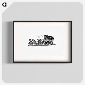 アートポスター-Horse Carriage from Aris-Nine, Or Dream And Reality
 - 大英図書館 Poster.