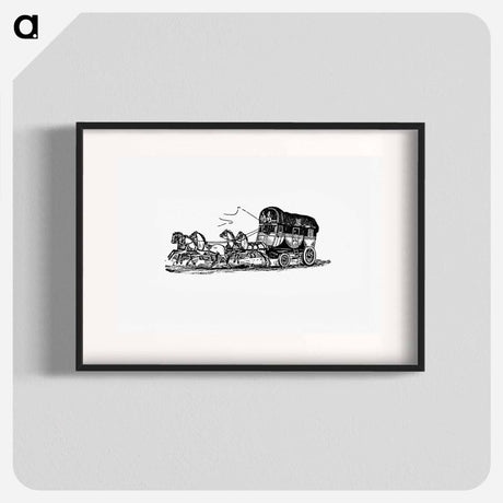 アートポスター-Horse Carriage from Aris-Nine, Or Dream And Reality
 - 大英図書館 Poster.