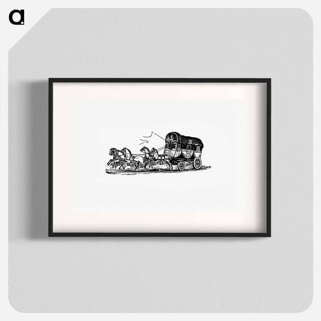 アートポスター-Horse Carriage from Aris-Nine, Or Dream And Reality
 - 大英図書館 Poster.