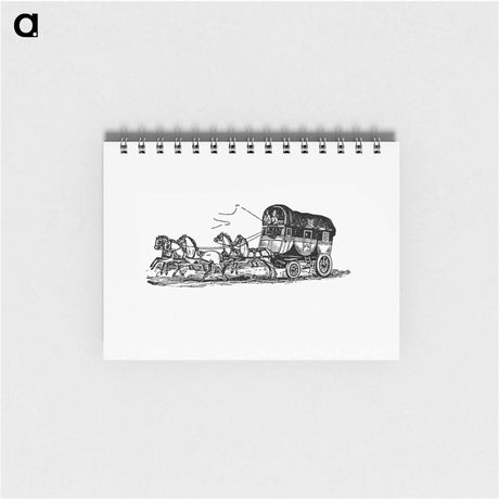 アートメモ帳-Horse Carriage from Aris-Nine, Or Dream And Reality
 - 大英図書館 Memo.