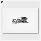 アートポスター-Horse Carriage from Aris-Nine, Or Dream And Reality
 - 大英図書館 Poster.