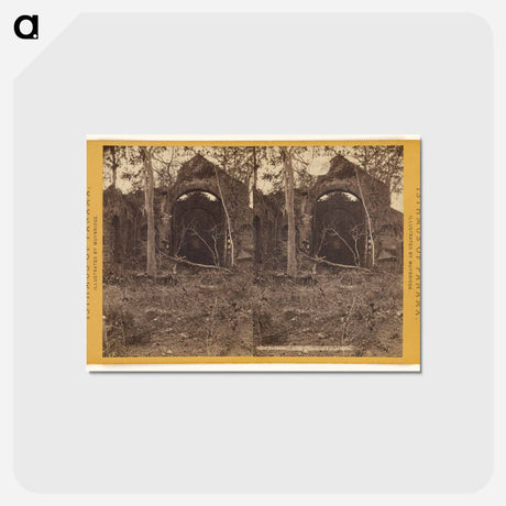 アートポストカード-Old Panama. Church of Los Monjas
 - エドワード マイブリッジ Postcard.