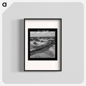 アートポスター-Leveling hummocks in the dust bowl. Coldwater District, thirty miles north of Dalhart, Texas - ドロテア ラング Poster.