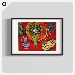 アートポスター-Still Life with a Magnolia - アンリ マティス Poster.