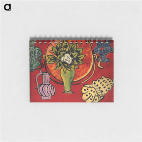 アートメモ帳-Still Life with a Magnolia - アンリ マティス Memo.
