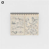 Random sketches by Hokusai volumes 1 to 11 - 葛飾 北斎 Memo.