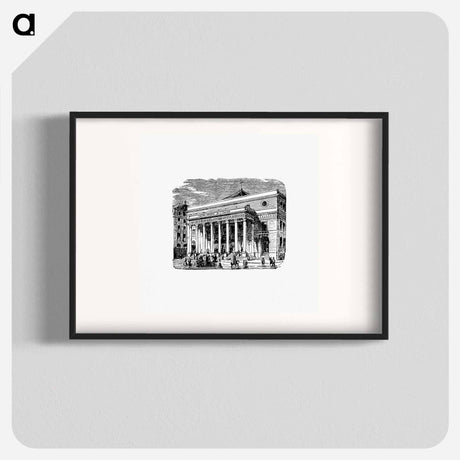 アートポスター-Odeon-Theater of Europe from Paris-Neuf, Or Dream And Reality
 - 大英図書館 Poster.