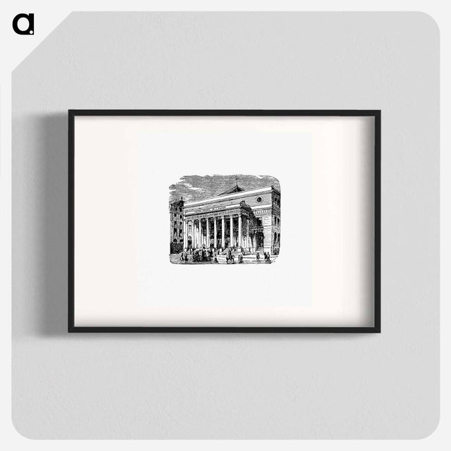 アートポスター-Odeon-Theater of Europe from Paris-Neuf, Or Dream And Reality
 - 大英図書館 Poster.