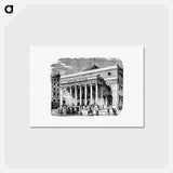 アートポストカード-Odeon-Theater of Europe from Paris-Neuf, Or Dream And Reality
 - 大英図書館 Postcard.