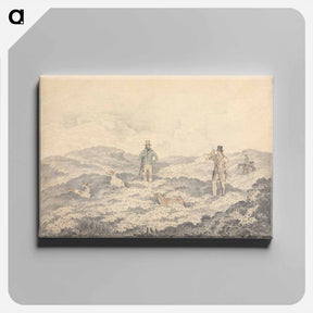 アートパネル-Grouse Shooting
 - イェール大学アートギャラリー Canvas.