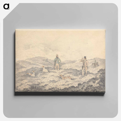 アートパネル-Grouse Shooting
 - イェール大学アートギャラリー Canvas.