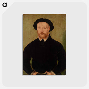 アートポストカード-Man with Red Beard
 - バーンズ・コレクション Postcard.