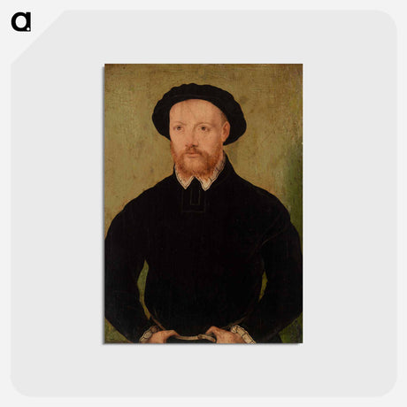 アートポストカード-Man with Red Beard
 - バーンズ・コレクション Postcard.