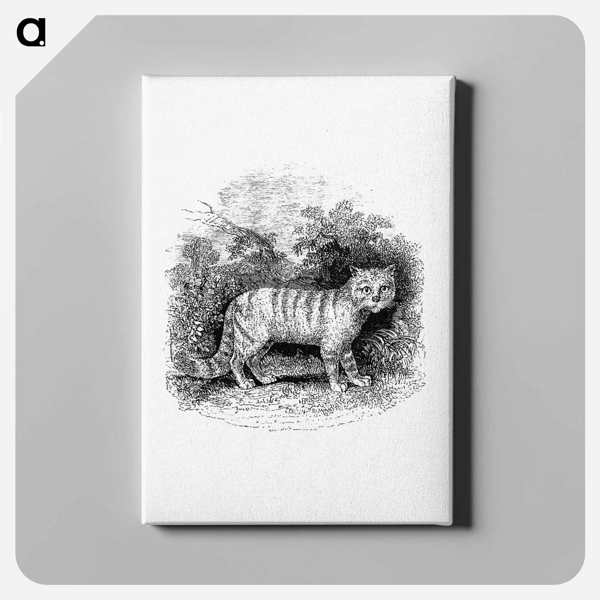 アートパネル-Cat
 - 大英図書館 Canvas.