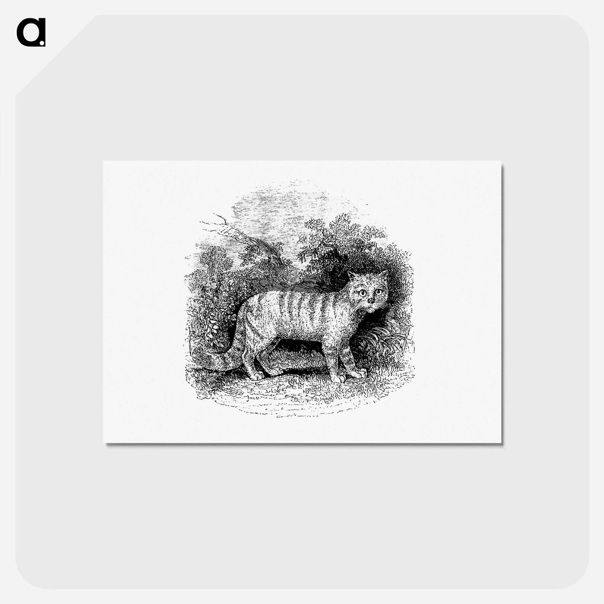 アートポストカード-Cat
 - 大英図書館 Postcard.