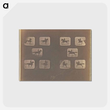 アートポストカード-Running
 - エドワード マイブリッジ Postcard.