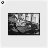 アートポストカード-Bulldozer at Shasta Dam
 - ラッセル リー Postcard.