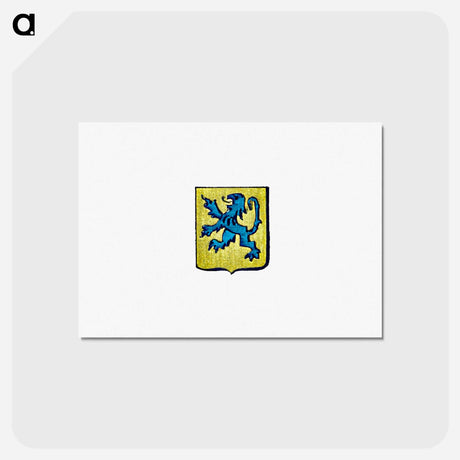 アートポストカード-Badge from Bretagne
 - 大英図書館 Postcard.