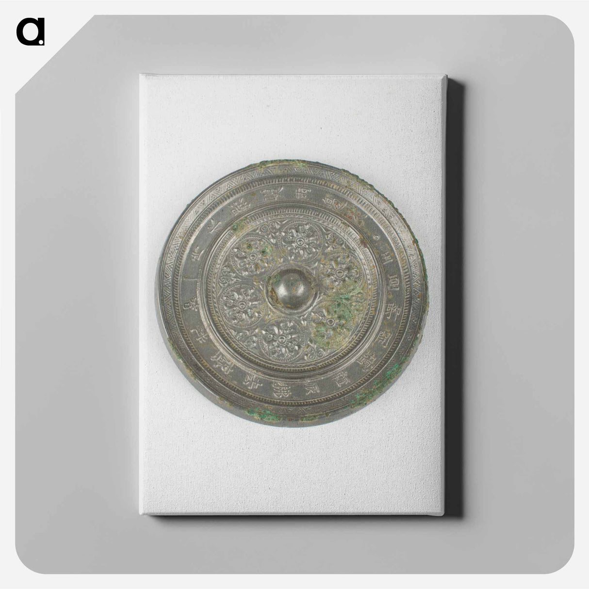 アートパネル-Mirror with Floral Medallions and Inscription
 - セントルイス美術館 Canvas.