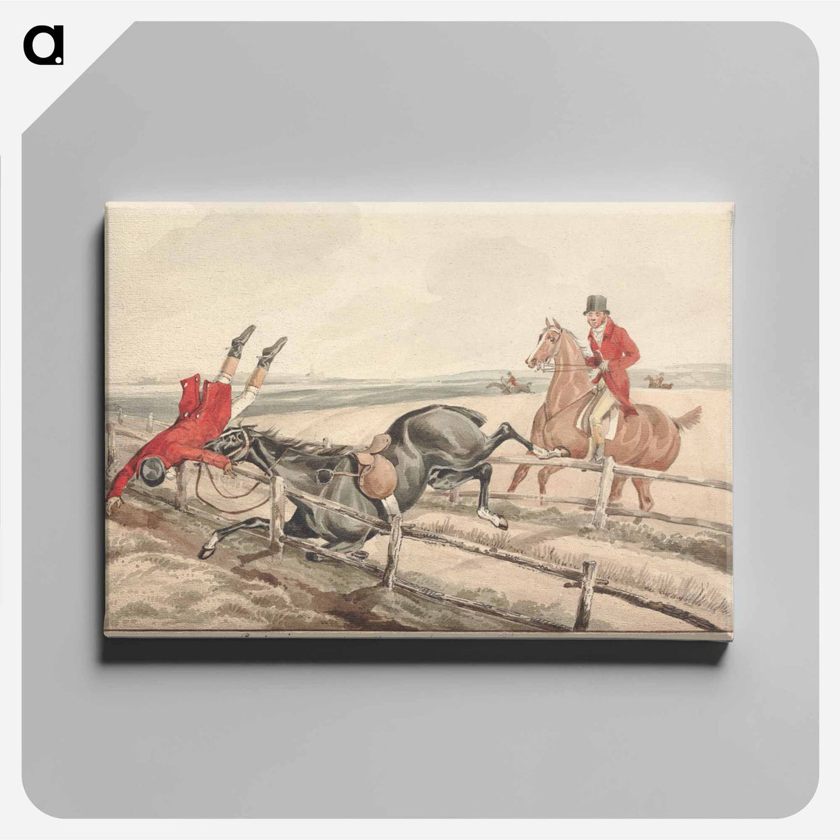 アートパネル-Qualified Horses and Unqualified Riders: 'Got in and Getting Out. Very Clever'
 - イェール大学アートギャラリー Canvas.