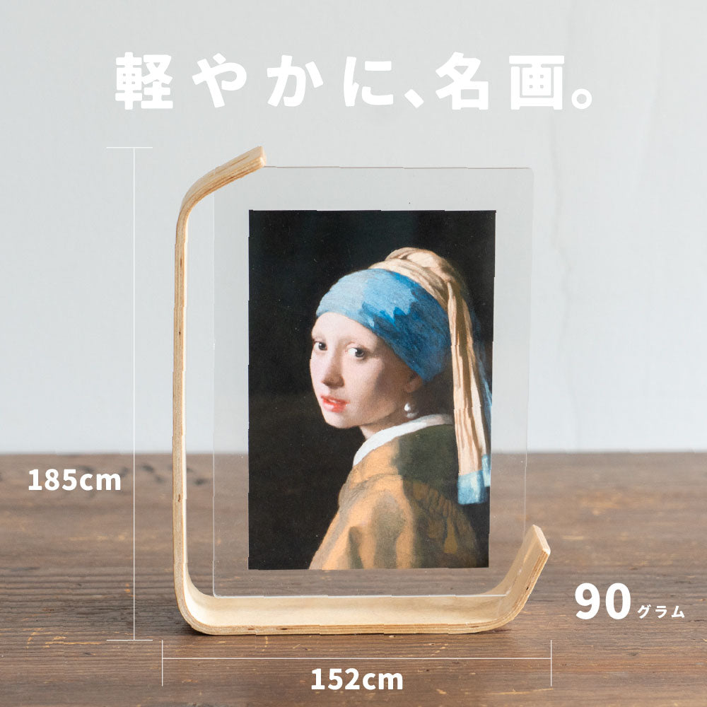 The Allegory of Painting - ヨハネス フェルメール Postcard.