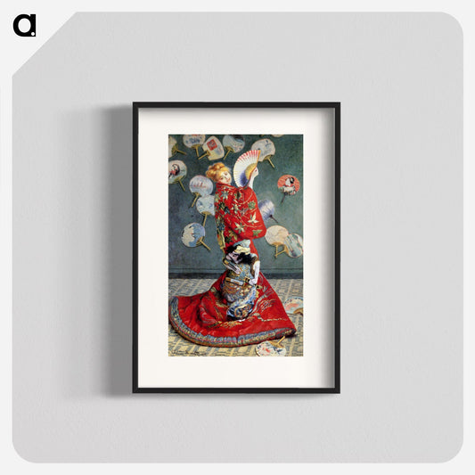 Camille Monet In Japanese Costume Poster. - artgraph.