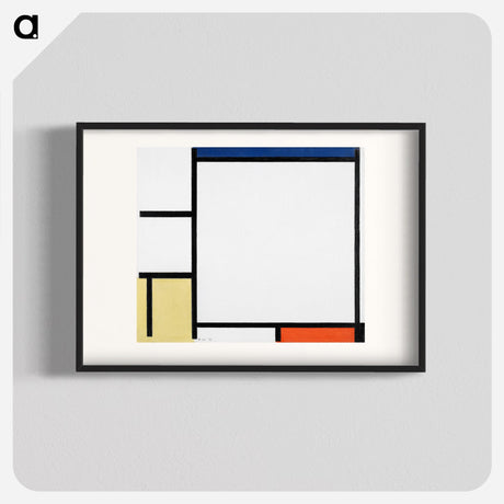 Piet Mondrian(ピエト モンドリアン) - Composition with Blue, Red, Yellow, and Black - ピエト モンドリアン Poster. - artgraph.「アートをもっと気軽に」世界の名画やアート作品をポスターなど身近なアイテムにプリントして販売するサイト「artgraph.」ポスター、アートフレーム、スマホケース、ノート…etcなど多くの製品を用意しております。専属アーティストの作品もあり、ここだけしか買えないアートに出会えます。│