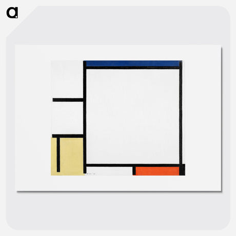 Piet Mondrian(ピエト モンドリアン) - Composition with Blue, Red, Yellow, and Black - ピエト モンドリアン Poster. - artgraph.「アートをもっと気軽に」世界の名画やアート作品をポスターなど身近なアイテムにプリントして販売するサイト「artgraph.」ポスター、アートフレーム、スマホケース、ノート…etcなど多くの製品を用意しております。専属アーティストの作品もあり、ここだけしか買えないアートに出会えます。│