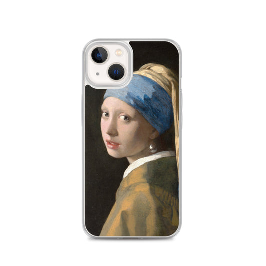 Girl with a Pearl Earring iPhone Case - artgraph.