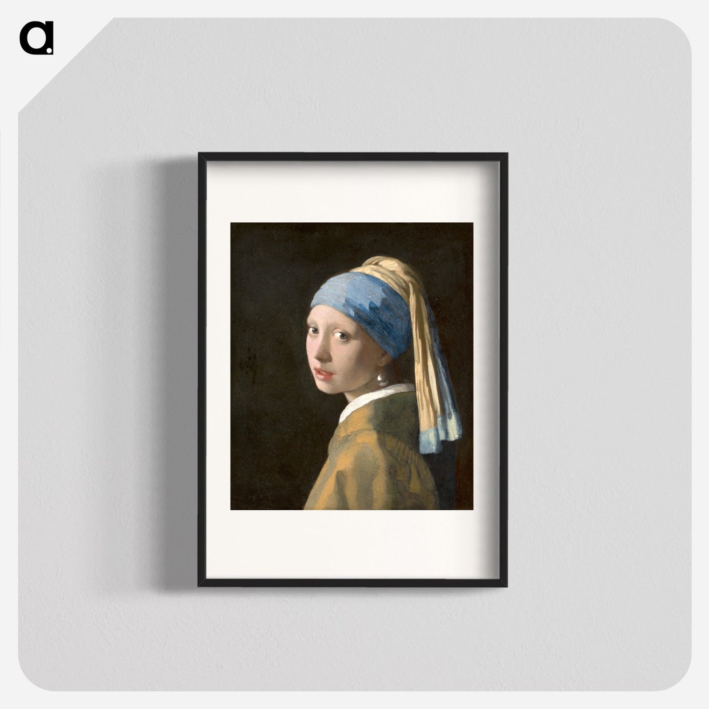 Girl with a Pearl Earring Poster. - artgraph.