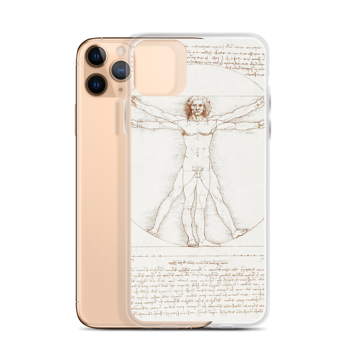 Vitruvian Man iPhone Case