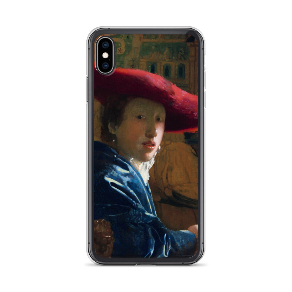 Girl with the Red Hat iPhone Case