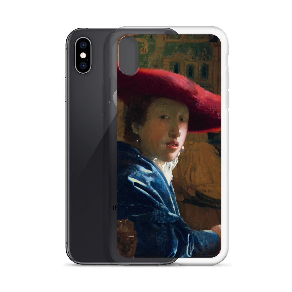 Girl with the Red Hat iPhone Case